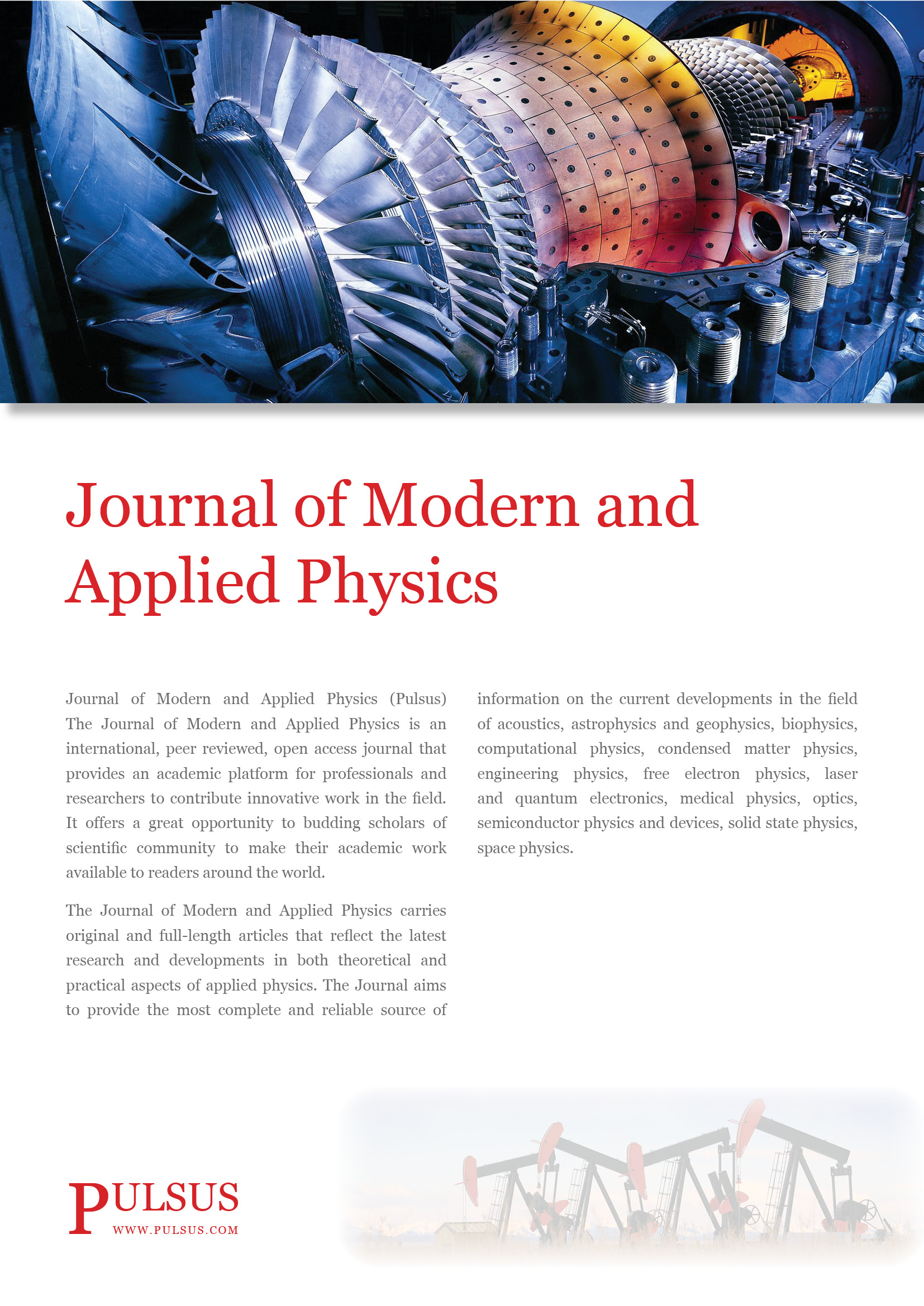 现代和应用物理杂志